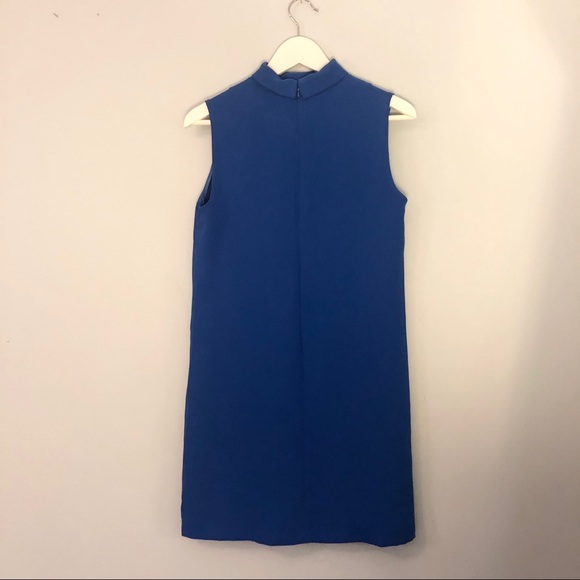 Topshop Cobalt Blue Choker Dress - Picture 2 of 3